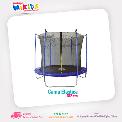CAMA ELASTICA 182 CM - MALLA ADENTRO
