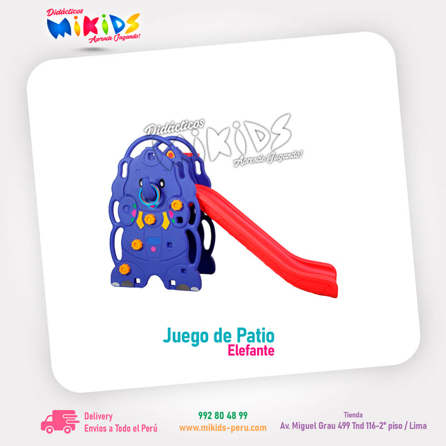 JUEGO DE PATIO 3 EN 1 | ELEFANTE