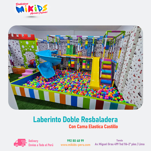 <h1>Somos <span style="text-decoration:underline">Fabricantes</span> de Laberintos infantiles</h1>