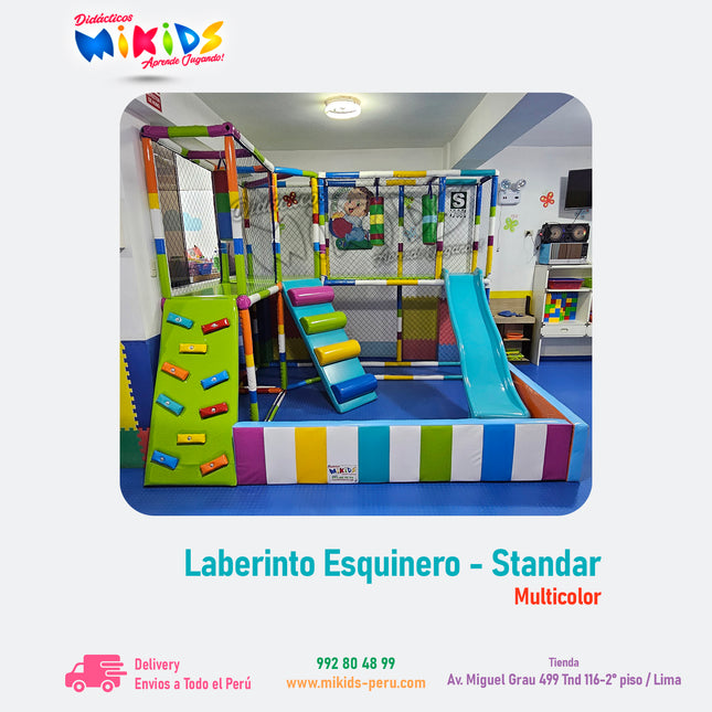 LABERINTO ESQUIERO - MULTICOLOR