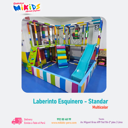 LABERINTO ESQUIERO - MULTICOLOR