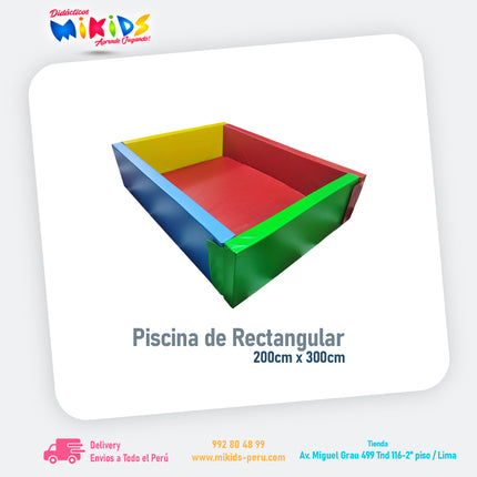 PISCINA RECTANGULAR 2x3 || Premium