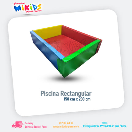PISCINA RECTANGULAR 150X200 || Premium