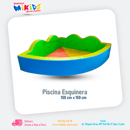 PISCINA ESQUINERA GRANDE || Premium