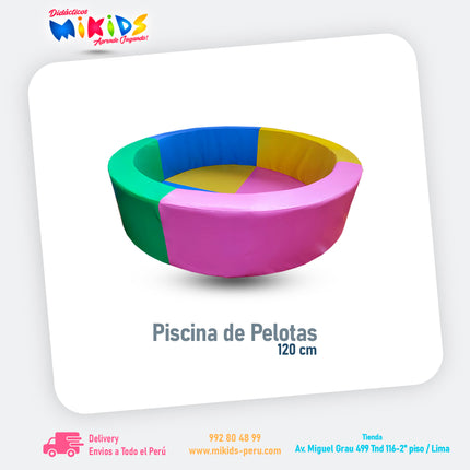 PISCINA PASTEL 120 CM || Premium
