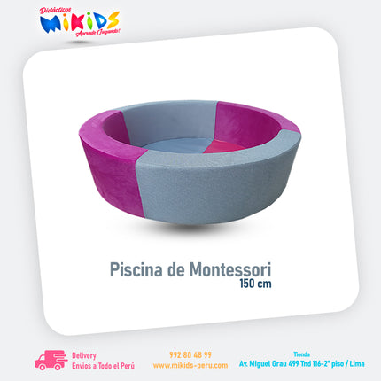 PISCINA MONTESSORI 150 CM || ECOSOFF
