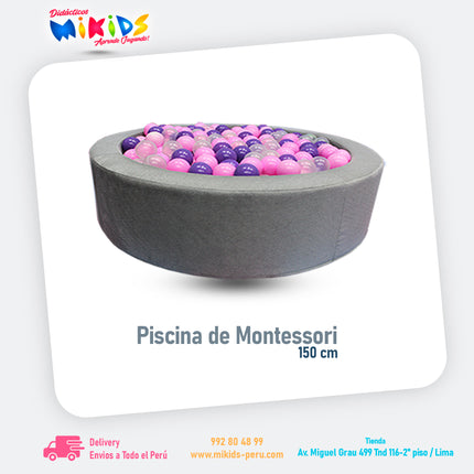 PISCINA MONTESSORI 150 CM || ECOSOFF