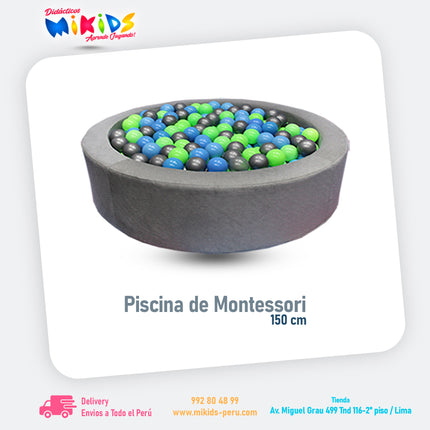 PISCINA MONTESSORI 150 CM || ECOSOFF