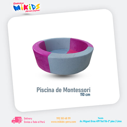 PISCINA MONTESSORI 110 CM || ECOSOFF