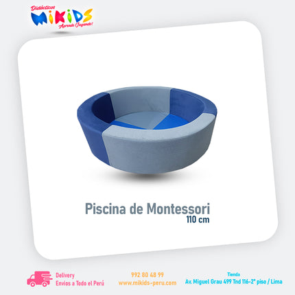 PISCINA MONTESSORI 110 CM || ECOSOFF