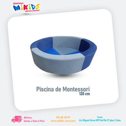PISCINA MONTESSORI 120 CM || ECOSOFF